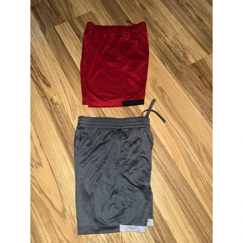 Nike Boy's Medium‎ M Shorts Lot Dri-fit Red Black Gray